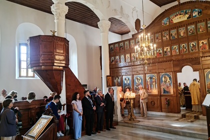 Тържествена Света литургия на храмовия празник на българската църква „Св. св. Константин и Елена“ в Одрин